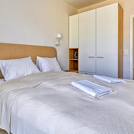 Apartmán D206 Eco Boho Z Basenem, Sauna, Jacuzzi, Przy Samej Plazy - 5d *