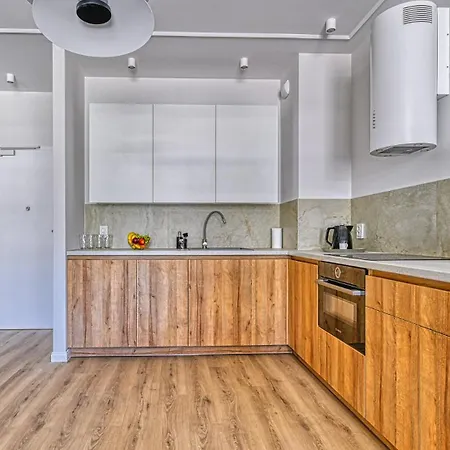 Apartmán D206 Eco Boho Z Basenem, Sauna, Jacuzzi, Przy Samej Plazy - 5d