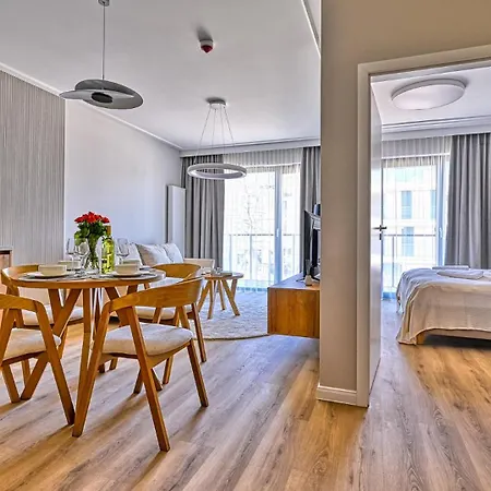 D206 Eco Boho Z Basenem, Sauna, Jacuzzi, Przy Samej Plazy - 5d Апартаменты Нехоже