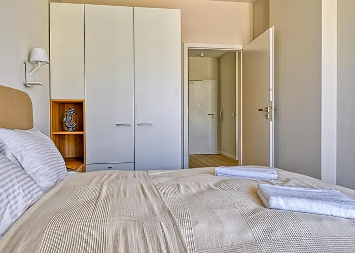 D206 Eco Boho Z Basenem, Sauna, Jacuzzi, Przy Samej Plazy - 5d Apartment