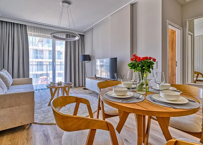 D206 Eco Boho Z Basenem, Sauna, Jacuzzi, Przy Samej Plazy - 5d Apartment